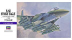 Hasegawa E10 540 1/72 Ölçek, F-15E Strike Eagle, Savaş Uçağı Plastik Model Kiti