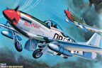 Hasegawa ST5 8055 1/32 Ölçek, P-51D Mustang, Savaş Uçağı Plastik Model Kiti