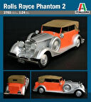 Italeri 3703S 1/24 Ölçek, Rolls Royce Phantom II Klasik Araba, Plastik Model kiti