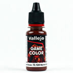 Vallejo 72124 18 ml. Gorgon Brown, Game Color Serisi Model Boyası