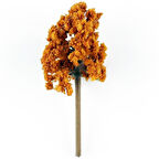 Hobbytime 7 Cm. Yassı Formlu Sonbahar Ağacı Modeli, 3 Adet