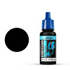 Vallejo 69042 18 ml. Pure Black, Mecha Color Serisi Model Boyası