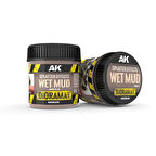 AK 8026 100 ml. Islak Çamur Sıçrama Efekti, Akrilik, Diorama Serisi Zemin Dokusu