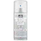 Mr.Hobby B-513 170 ml. Mr.Super Parlak Vernik, Sprey Model Boyası