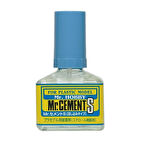 Mr.Hobby MC-129 40 ml. Mr.Cement S, Fırçalı, İnceltilmiş Plastik Yapıştırıcısı