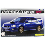 Fujimi ID-103 03940 1/24 Ölçek, Subaru Impreza WRX Sti/2003 V-Limited, (Cam Boyama Maskesi ile), Otomobil Plastik Model Kiti