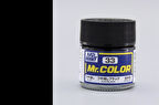 Mr.Hobby C-033 10 ml. Flat Black, Mr.Color Serisi Model Boyası