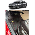 Citroen C-Elyese 2014-2020 Arası Araca Özel 8d Havuzlu Paspas Takımı