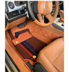 Audi A6 2005-2011 Arası Araca Özel 8d Çift Katmanlı Havuzlu Paspas Takımı