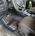 Ford Focus 2019-2025 Arası Aracına Özel 8d Çift Katmanlı Havuzlu Paspas Takımı