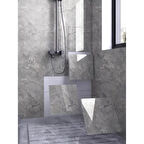 Gri Mermer Desen Duvar Sticker (30x30)