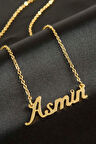 Asmin isimli kolye (Kişiye Özel)