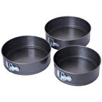 3'lü Kelepçeli Kek Kalıbı Seti