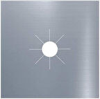 Ocak Koruyucu Alüminyum Ped Seti 5 Adet