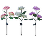 Güneş Enerjili Kazıklı Çiçek LED Lamba