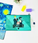 Spy X Family Tasarımlı Bez Kalemlik Cüzdan