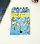 21x14Cm Üstten Spiralli Sketch Book - Eskiz Defteri - Siyah Sayfa - 260 Gr - 56 Yaprak