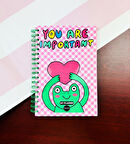 You Are Important Tasarımlı Konuşan Ajanda