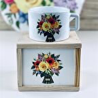 Ahşap Kutunda Best Mom Kupa Bardak