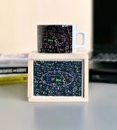 Ahşap Kutusunda İzafiyet Teorisi Emc2 Kupa Bardak