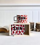 Sun Day Karpuz Tasarımlı Kutulu Kupa