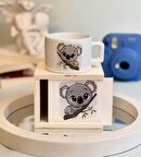 Sevimli Koala Tasarımlı Kutulu Kupa