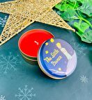 Küçük Prens Tasarımlı Kokulu Teneke Mum