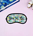 Kaktüs Motto Tasarımlı Uyku Bandı	