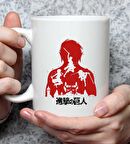 Attack On Titan Model 3 Anime Tasarımlı Kupa Bardak