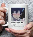 Blue Exorist Anime Tasarımlı Kupa Bardak