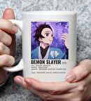 Demon Slayer Tasarımlı Kupa Bardak