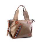 Nas Bag Kadın Çanta Omuz ve Çapraz Çanta Kum Taba Nero (en=38 , boy = 25)