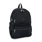 Nas Bag Unisex Zararlı Kimyasal İçermeyen Waterproof Sırt Çantası Siyah