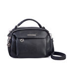 Nas Bag Kadın Çok Gözlü Mini El ve Çapraz Çanta Siyah  Lopez