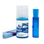 Hello HL-14408 Sprey + Fiber Bez + Fırça 200 Ml. Lcd Ekran Temizleme Seti