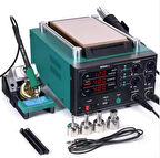 Luxury, 3in1 Ekran Ayırma,Sıcak Hava ve Lehimleme İstasyonu Prolink   P-53 AAAII