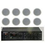 13cm 8 Adet Asma Tavan Hoparlör Seti , Alçıpan Hoparlör Seti 