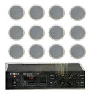 13cm 12 Adet Asma Tavan Hoparlör Seti , Alçıpan Hoparlör Seti 