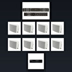 Beyaz Renk 8 Adet Dış Mekan Cafe Ses Sistemi, Bahçe Ses Sistemi