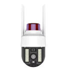 Su Geçirmez Outdoor Uyumlu Güvenlik Kamerası IP66 Alarm Özelliği