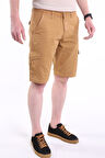 İntersivin %100 Pamuk Kargo Cepli Erkek Capri Şort