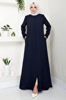 Sevgi Taşlı Ferace Lacivert HM2481