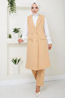 Yelekli İkili Takım Camel HM2497