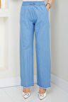 Beli Lastikli Kot  Pantolon Açık Mavi HM2726