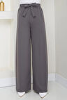 Bağlamalı Pantolon Füme HM2782