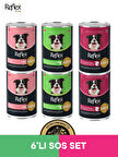 Reflex Plus Köpek Maması 6'lı Sos Set