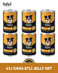 Reflex Plus Köpek Maması 6'lı Dana Etli Jelly Set