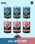 Reflex Plus Kedi Maması 6'lı Jevy Set