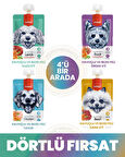 Wanpy Köpek Et Ezmesi 4 Lezzet 4lü Mix Paket 4x90gr