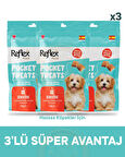 Reflex Pocket Treats Hassas Köpekler İçin Köpek Ödül Maması 3lü Fırsat 3x70gr